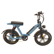 Snow Electric Bicycle 67cm Wide Tire Electric Bicycle Power-assisted Electric Bicycle Foldable Elect