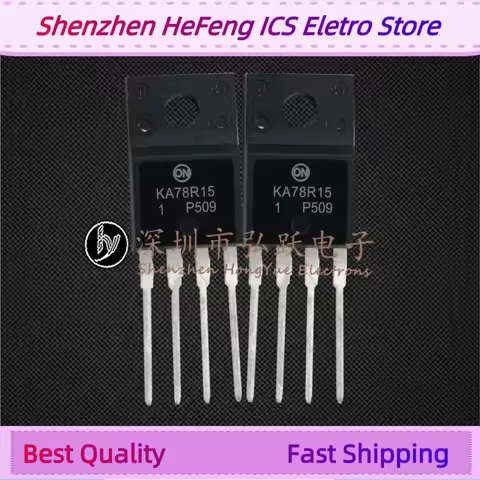 10PCS -20PCS KA78R15 KIA78R15PI TO-220F-4 Quick Delivery Fast Shipping Quality