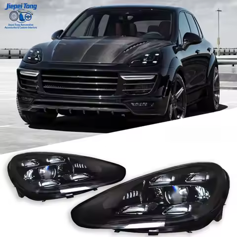Suitable For Porsche Cayenne 958.1 958,2 Headlight 2011-2017 Upgraded 9Y0 New DRL Dynamic Turn Signa