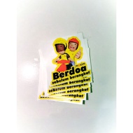 MAXIM STICKER DON'T FORGET TO PRAY | HELMET HELMET | Motorbike | MANG KOSIM WATERPROOF EDITION CAR