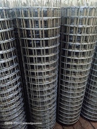 Wiremesh Roll Kawat Ram Loket Besi Galvanis Diameter 3mm Las Titik