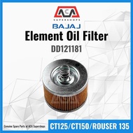 OIL FILTER ROUSER135/NS125/BAJAJ BOXER CT150/CT125 DD121181