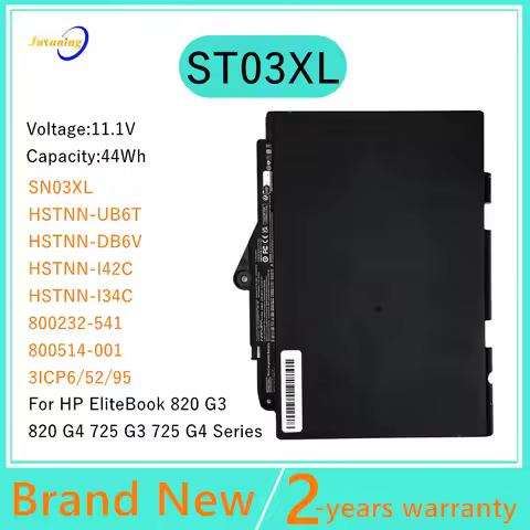 ST03XL Laptop battery for HP EliteBook 725 820 G3 G4 Series SN03XL HSTNN-UB6T HSTNN-DB6V HSTNN-I42C 