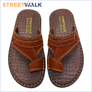 Streetwalk Nubuck Leather Slippers for Men Leather Sandals for Men Marikina Sandals for Men and Sand