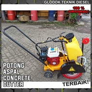 MESIN POTONG ASPAL BETON ASPHALT CONCRETE CUTTER + ENGINE BENSIN