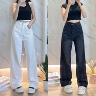 919JEANS White Jeans High-Waisted Women's Pants Standing