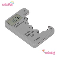 AHTY Digital Battery Checker, Small Size ABS Housing Digital Battery Tester, Digital Display Univers