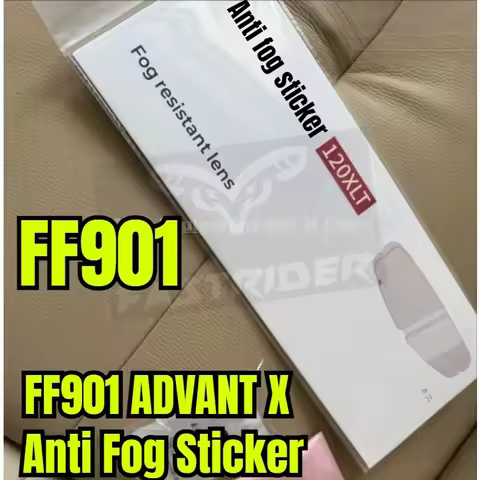 For LS2 FF901 ADVANT X Anti Fog Sticker, Pinlock Anti-Fog Insert for FF901 Helmet Visor, Motorcycle