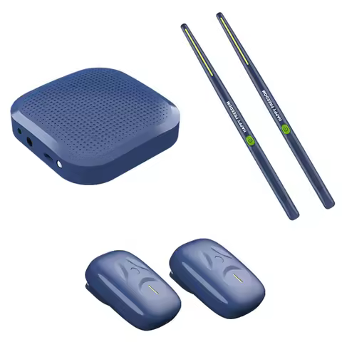 Electronic Virtual Air Drum Drumsticks Pedals Portable Smart Electronic Drum Set for Beginners Child