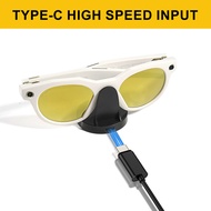 For OAKLEY Meta Hstn Glasses Charging Stand Travel MiniPortable Type-C Charger Hold