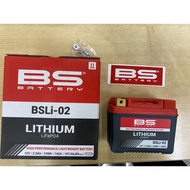 BS lithium Battery BSLi-02 battery Ringan Dan Tahan