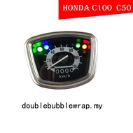 For Honda C50 C100 Ditgital Meter Assy Strap Steering, Empty Gear, Highlight, Fuel Volume Alarm Func