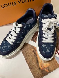 ▪️富貴選物FUGUEI▪️LV Beverly Hills 牛仔配色平底鞋