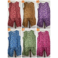 Cotton Sleeveless Set Bust 52 Inches/Elastic Waist Pants Up To 52/XXL