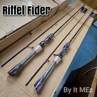 ของแท้ ราคาถูก ❗❗ คันตีเหยื่อปลอม UL RIFFEL FINDER ริฟเฟิล ไฟเดอร์ Line wt. 4-8 lb ปลายโซลิด
