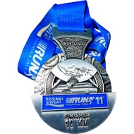 Virtual Running Pocari Sweat Run 21K 2024 Finisher Medal - Spin Medal