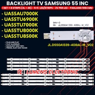 SAMSUNG 55 INCH TV BACKLIGHT UA55AU7000K UA55TU6900K UA55TU7000K UA55TU8000K UA55TU8500K BL LED UA55