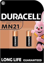 2 x Duracell MN21 (1 blister with 2 batteries), 2 batteries (A23/23A/V23GA/LRV08/8LR932)
