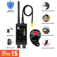 M8000 Radio Anti-Spy Detector GSM RF Signal Auto Tracker Detectors GPS Tracker Finder Bug with Long Magnetic LED Antenna