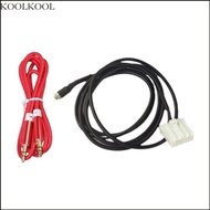KOOK Car Radio Female AUX Adapter Receiver Car AUX Adapter for 2 3 5 6 MX5 RX8