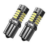 2pcs LED Reverse Light Blub Backup Lamp P21W BA15S 1156 Canbus For Audi A4 B5 B6 A6 C4 C5 S4 TT 8N S