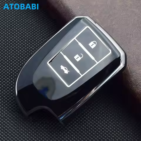 TPU Car Key Cover Remote Fobs Case Keychian Holder Auto Accessories For Toyota Aygo 2017 2018 Yaris 