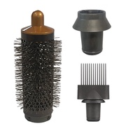 【DNGH567.sg】Cylinder Comb Wide Tooth Comb for Dyson Airwrap Hair Dryer Curling Attachment Fluffy Straight Hair Styler Nozzle Tool Replacement Spare Parts Accessories