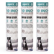 Large Lint Roller Refill, Suitable for Most Large Rollers, mega Rollers, 10 in Wide Rollers in The M