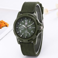 Leisure Business Multifunctional Field Luminous Men's Watch Nylon Braided Band Watch Quartz Watch