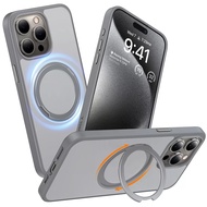 เคสมือถือ Torras UPRO Ostand Pro - BlackClearGrey IP 15 Pro/ 15 Pro Max