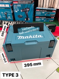 Makpac Case กล่องเครื่องมือ TYPE1 TYPE2 TYPE3 TYPE4 กล่องเครื่องมือพลาสติก MAKITA 821549-5 821550-0 