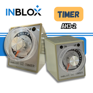 INBLOX AH3-2 Timer on delay timer 1-60S / 3-60M / 6-10H (12VDC / 24VDC / 110VAC / 240VAC)