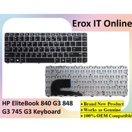 HP Elitebook 840 G4 848 G3 745 G3 745 G4 840 G3 KEYBOARD