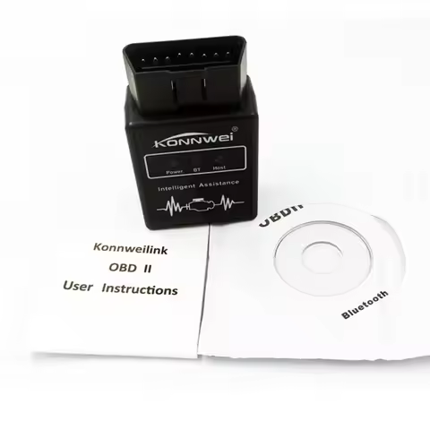 KONNWEI KW912 OBDII Bluetooth 3.0 OBD2 OBD V1.5 II Auto Code Scanner Adapter Scan Tool Error Diagnos