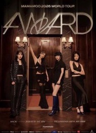 MAMAMOO 2026 世界巡迴演唱會澳門站門票🎫
