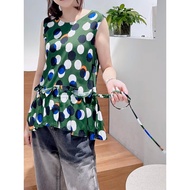 ** Sleeveless Polka Dot Shirt B Series Cut Label 5Q3/HD4629/6J1 5.7