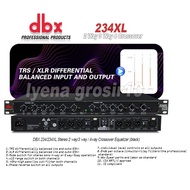 CROSSOVER DBX 234/234XL Stereo 2 way/3 way / 4way Crossover Equalizer