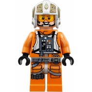 Lego SW0932 Star Wars UCS 75181 Y-wing Starfighter Rebel Pilot Minifigure (Jon 'Dutch' Vander, Gold 