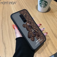 Hontinga เคสโทรศัพท์ Samsung Galaxy S9 S9 Plus S9 + เคสเคสโทรศัพท์ใสลายการ์ตูนหมีกลไกน่ารักเคสแข็งสำหรับเด็กผู้ชายและเด็กผู้หญิงเคสใส