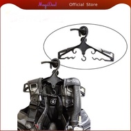 MagiDeal BCD Hanger Space-Saving Wetsuit Hanger Multi-Hook Design Sports Storage for Divers, Travel