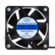 AAA HZHD6025MS 24V 0.20A 6CM 6025 Cooling Fan