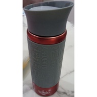 #SHEFU Flask Stainless Steel with rubber engraving letter wording
