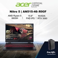 [Ryzen 5 6600H and NVIDIA RTX 3060]Acer Nitro 5 AN515-46-R90F 15.6 Inch FHD IPS 144Hz Gaming Laptop