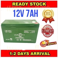 PRO🏠Wincity 12v 7.0ah 7ah Rechargeable autogate battery