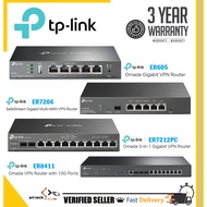 TP-Link ER605 / ER7206 / ER7212PC / ER8411 Gateway Gigabit VPN Router