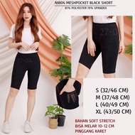 Celana Pendek Olahraga Wanita Murah NW 04 Meshpocket Magenta/Zaffre/Black