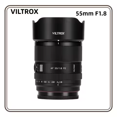 VILTROX APO 55mm F1.8 AF EVO FE Lens, Full Frame Wide Aperture Prime Lens for Sony FE Nikon Z a7Rβ
£ Z