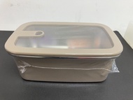 清屋斷捨離不議價-天上野-304不鏽鋼保鮮盒 (1100ml) (適用於微波爐、焗爐)