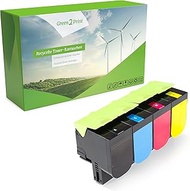 Green2Print Toner Set, 4 cartridges 1x 10500, 3x 7000 pages Toner cartridge for Lexmark CX622ade, CX