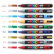 Marker pen, high-gloss white pen PC-5M Acrylic marker pens for posters, for large quantities please 